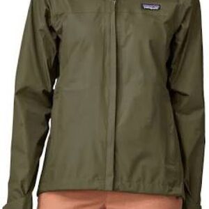 🏕️Patagonia Women's Torrentshell 3L Rain Jacket - Size:L, Pine Needle Green, NWT